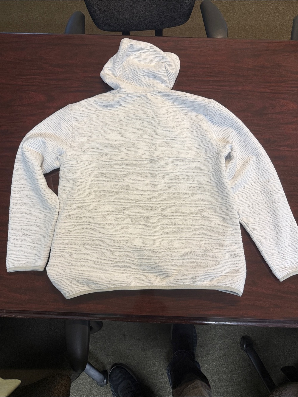 Men's Maven Bluff Hoodies white alloy Hooded Pullover Sweater - Picture 2 of 2